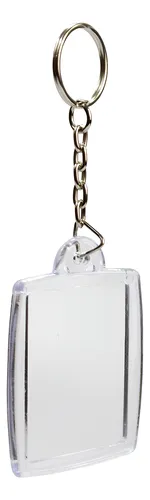 Chaveiro Para Foto 3x4 Acrílico Retangular 300 Unidades