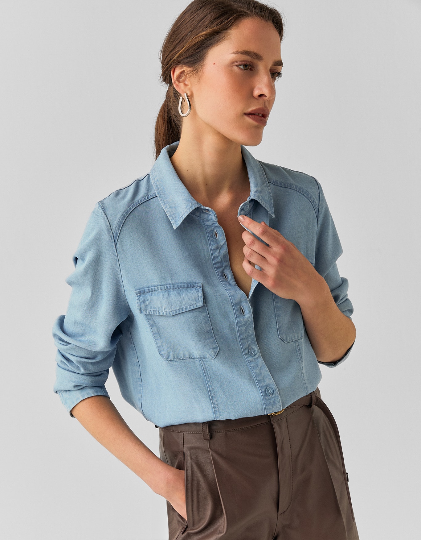 Camisa Liocel Recortes