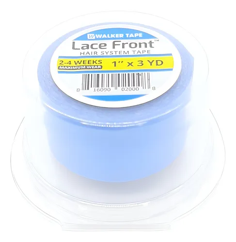 Fita Adesiva Azul 3 Metros Para Prótese Capilar E Mega Hair 2,5  Cm