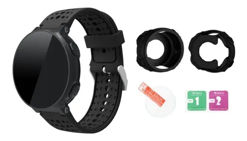 Kit Pulseira Capa Pelicula Forerunner 220 230 235 620 630