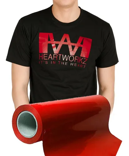 Filme Pu Melhor Que Power Film - Vermelho - 30 Cm 5 Mt