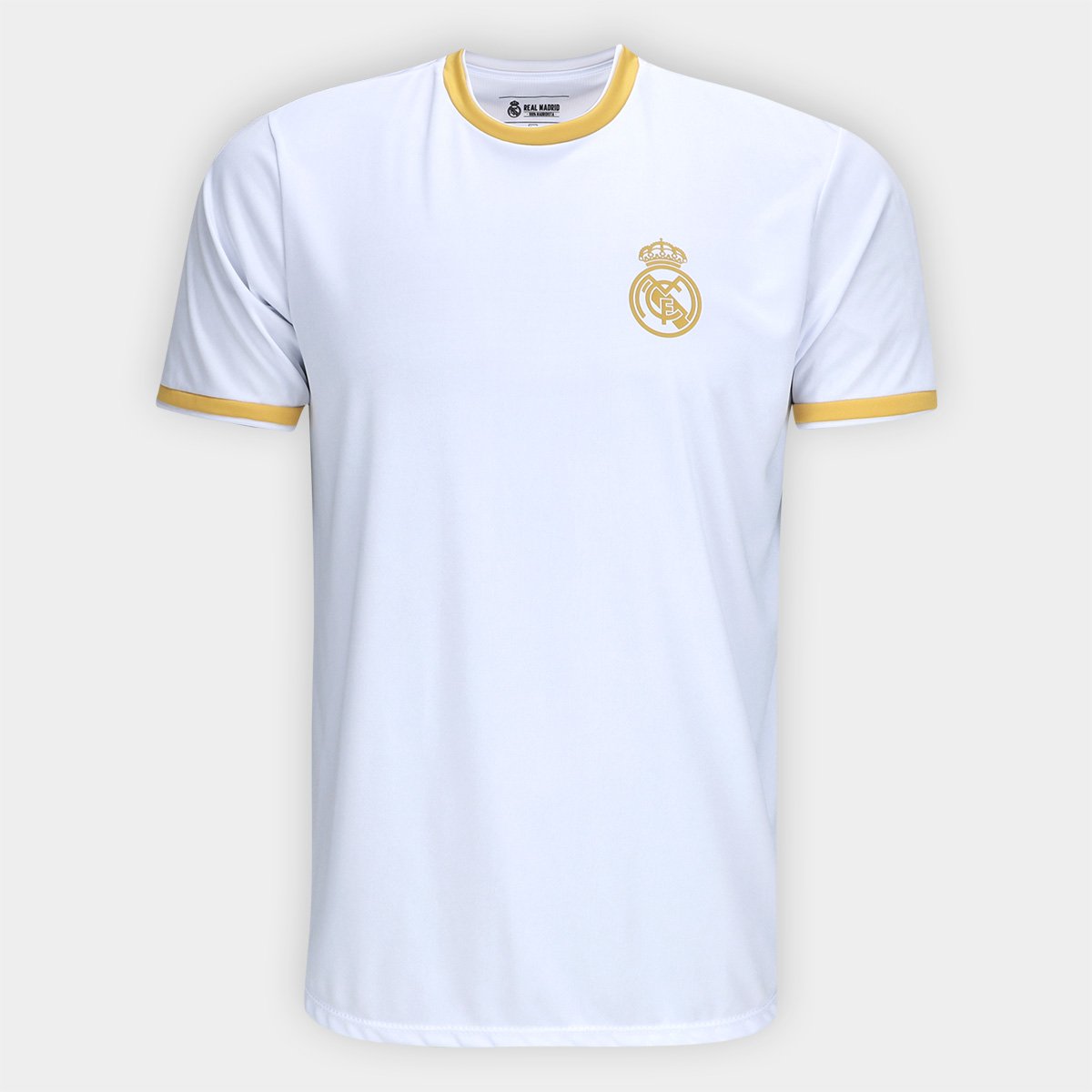 Camisa Real Madrid Dry Masculina - Branco