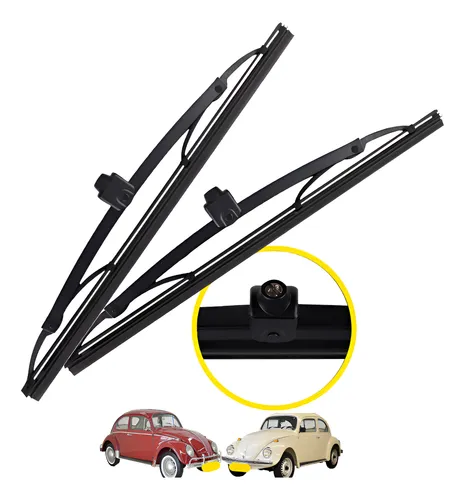 Palheta Limpador Parabrisa Fusca Encaixe Metalico Parafuso