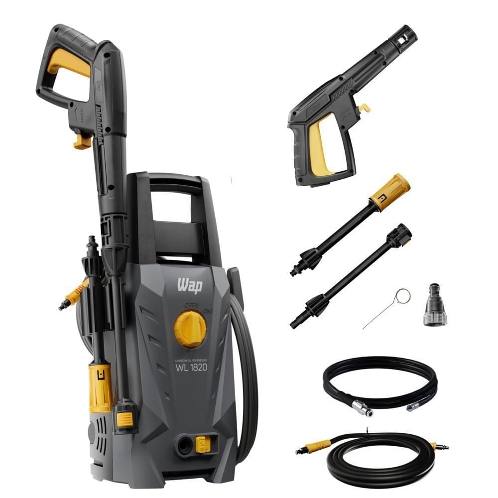Lavadora de Alta Pressão e Desobstruidora Wap 1400W WL1820 Ultra