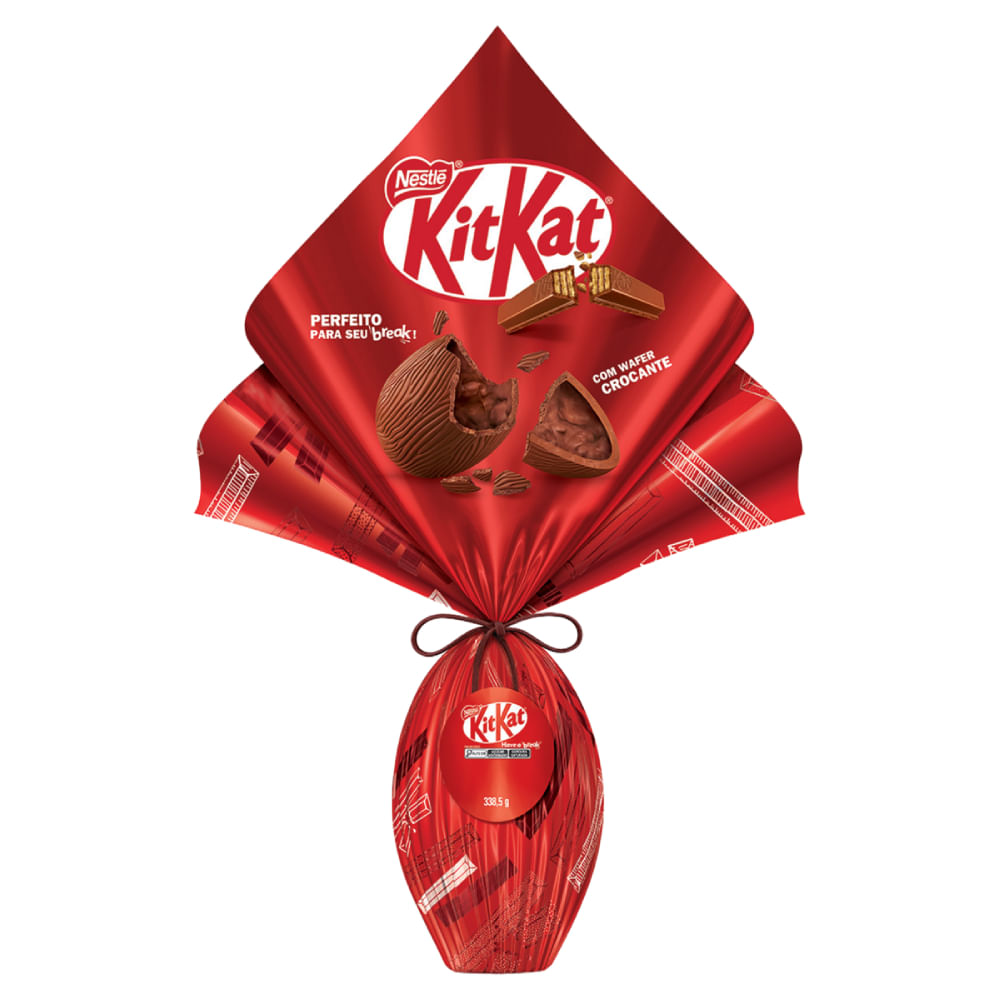 Ovo de Páscoa Nestlé Kit Kat Chocolate ao Leite 338,5g
