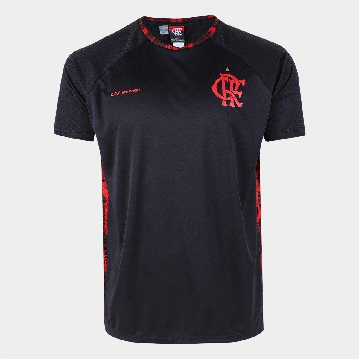 Camiseta Flamengo Blood Masculina - Preto