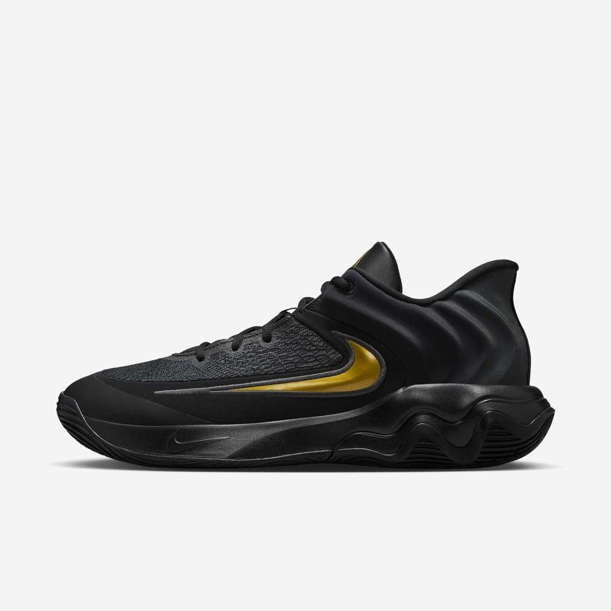 Tênis Nike Giannis Immortality 4 Masculino - Preto+Amarelo