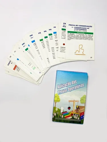 Baralho  Aplicação Provas Operatórias E Estilos Aprendizagem