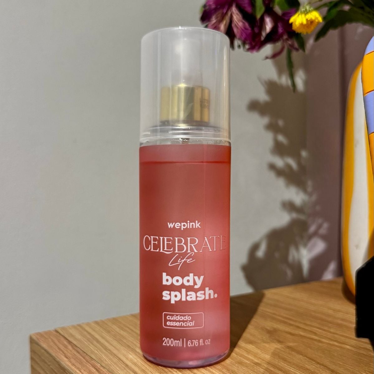 body splash celebrate life desodorante colônia 200ml - wepink