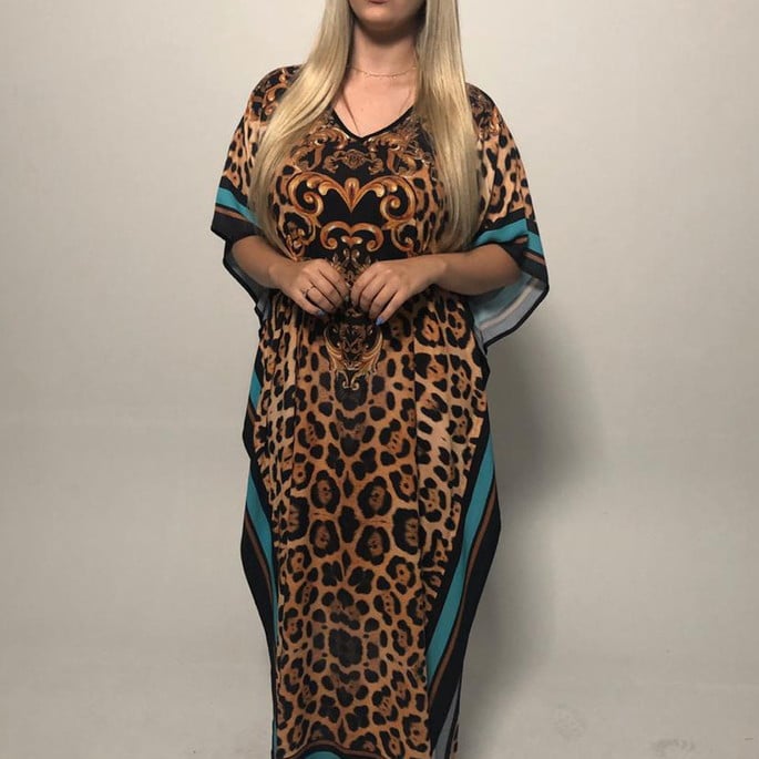 KAFTAN ONÇA MAXI