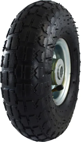 Kit 4 Rodas Aro 3.50-4 C/ Câmara E Pneu Carrinho De Carga