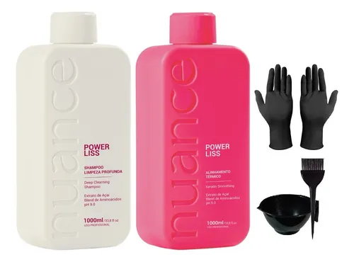 Escova Progressiva Nuance Power Liss Kit 2000ml