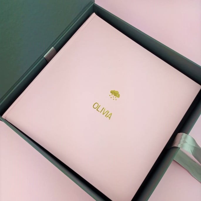 Álbum de Fotos e Caixa Hotstamping