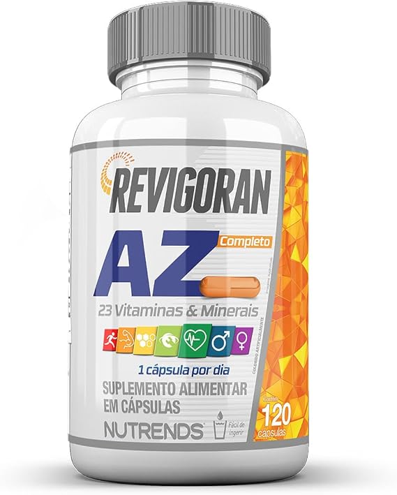 Revigoran A-Z Multivitamínico Completo 120 cápsulas, Nutrends