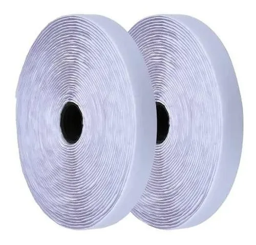 Fecho De Contato Adesivo Fita Fixadora Macho Fêmea 8 Metros