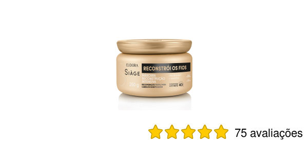 Máscara Capilar Siàge Reconstrói Os Fios 250g