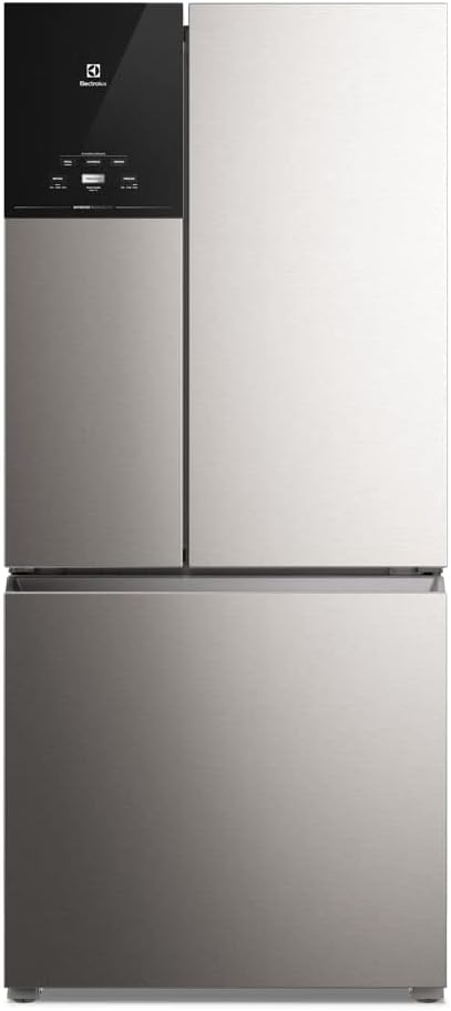 Geladeira Electrolux Frost Free Inverter 590L AutoSense 3 Portas Cor Inox Look (IM8S) - 127V
