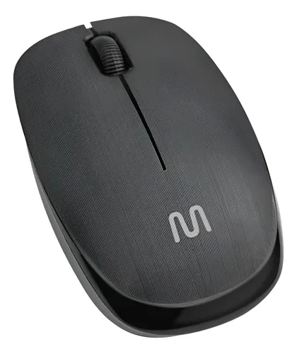 Mouse Multilaser Sem Fio 2.4 Ghz 1200 Dpi Usb Preto Mo251