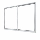 Vitrô 2 Folhas De Correr Aluminio Branco 1,00x1,50