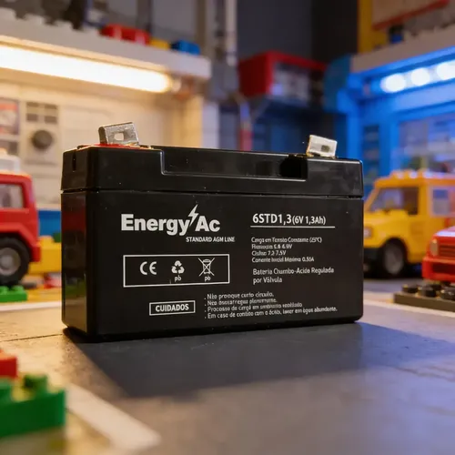 Bateria 6v 1,3a Para Balanças Urano Ur 10000 De 300kg