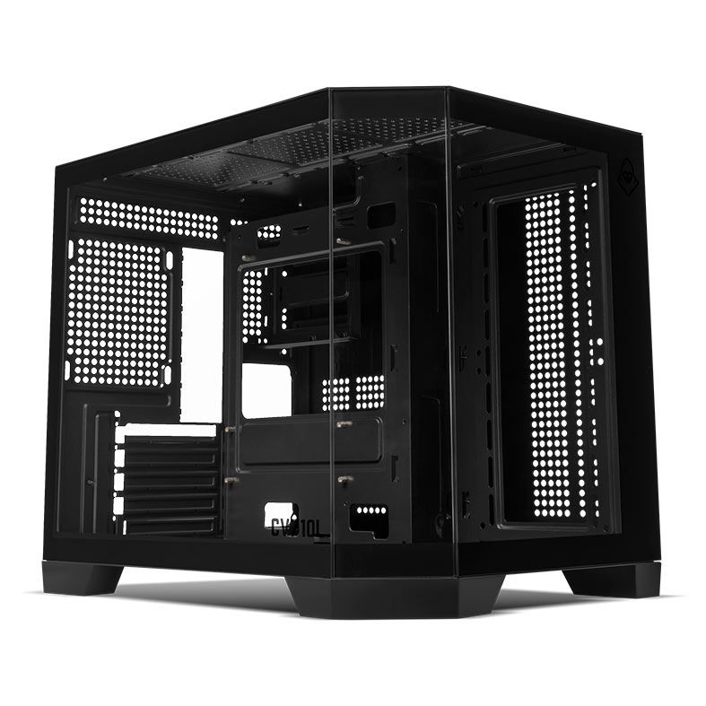 Gabinete Gamer Mancer CV710L, Mini-Tower, Lateral de Vidro, Preto, MCR-CV710L-BK