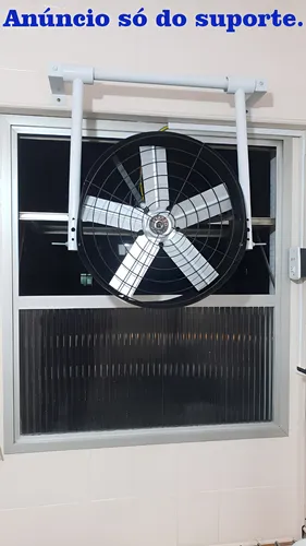Exaustor Alternativo Suporte Ventilador Janela Parede Teto