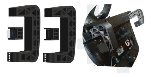 Par Presilha Grampo Compatível Volante Logitech G25 G27 G29