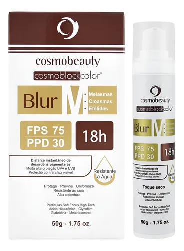 Blur M Fps75 Proteção 18 Horas Cosmobeauty Melhor Preço