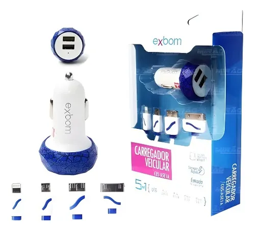 Cabo De Dado E Carregamento V8 1.0m Turbo Exbom Micro Usb