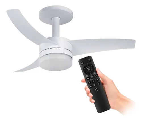 Ventilador Teto Arno Branco 3 Pás Contro. Remoto Vx13