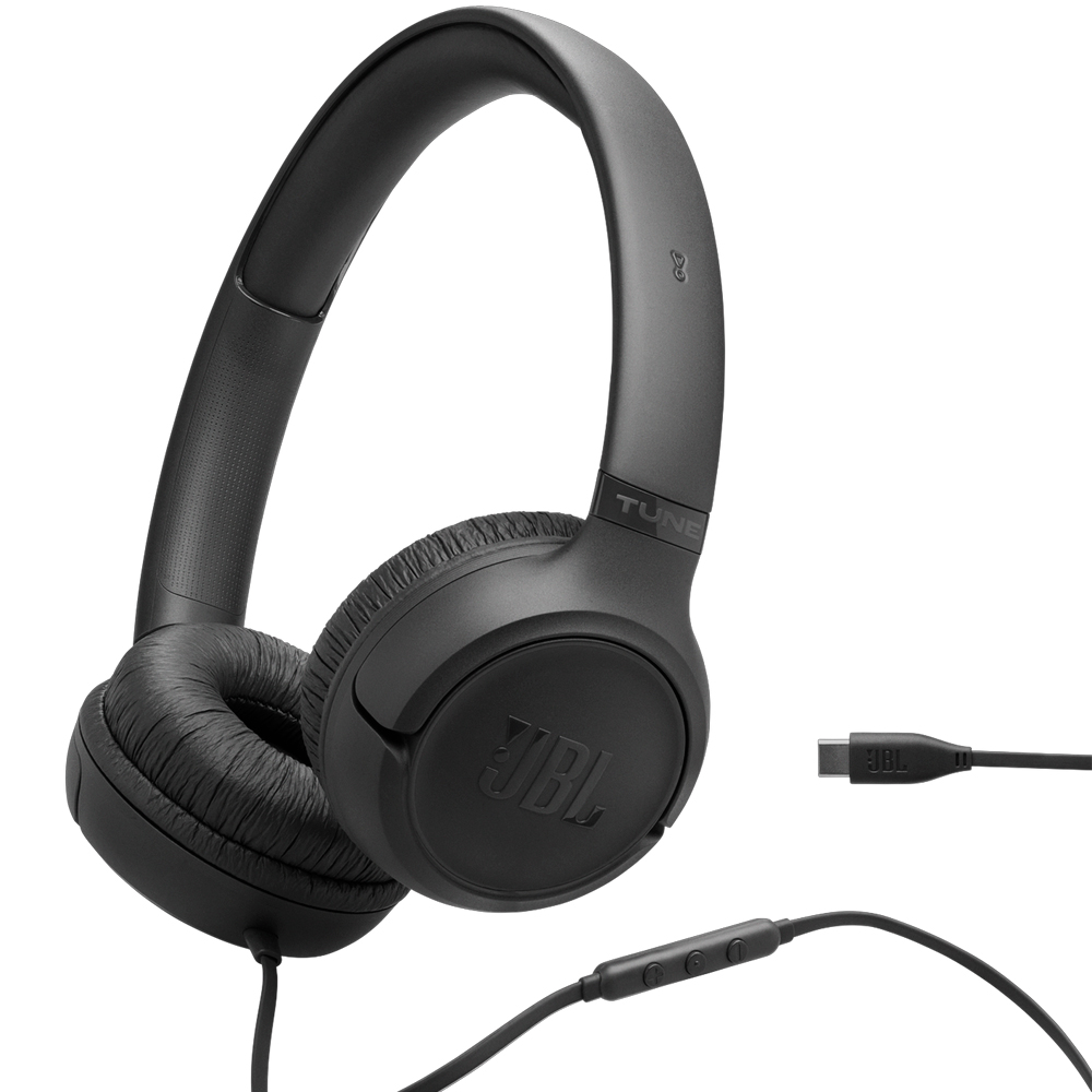 Fone de Ouvido JBL Tune 530C Com Fio - Preto