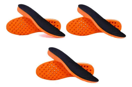 Kit 3 Palmilhas Ortopédica De Gel Anatômica  + Conforto