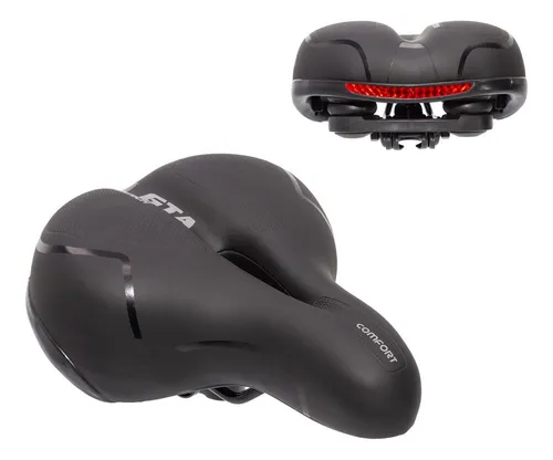 Banco Bicicleta Selim Bicicleta Gta Comfort Gel Tech Refletor Elastomero