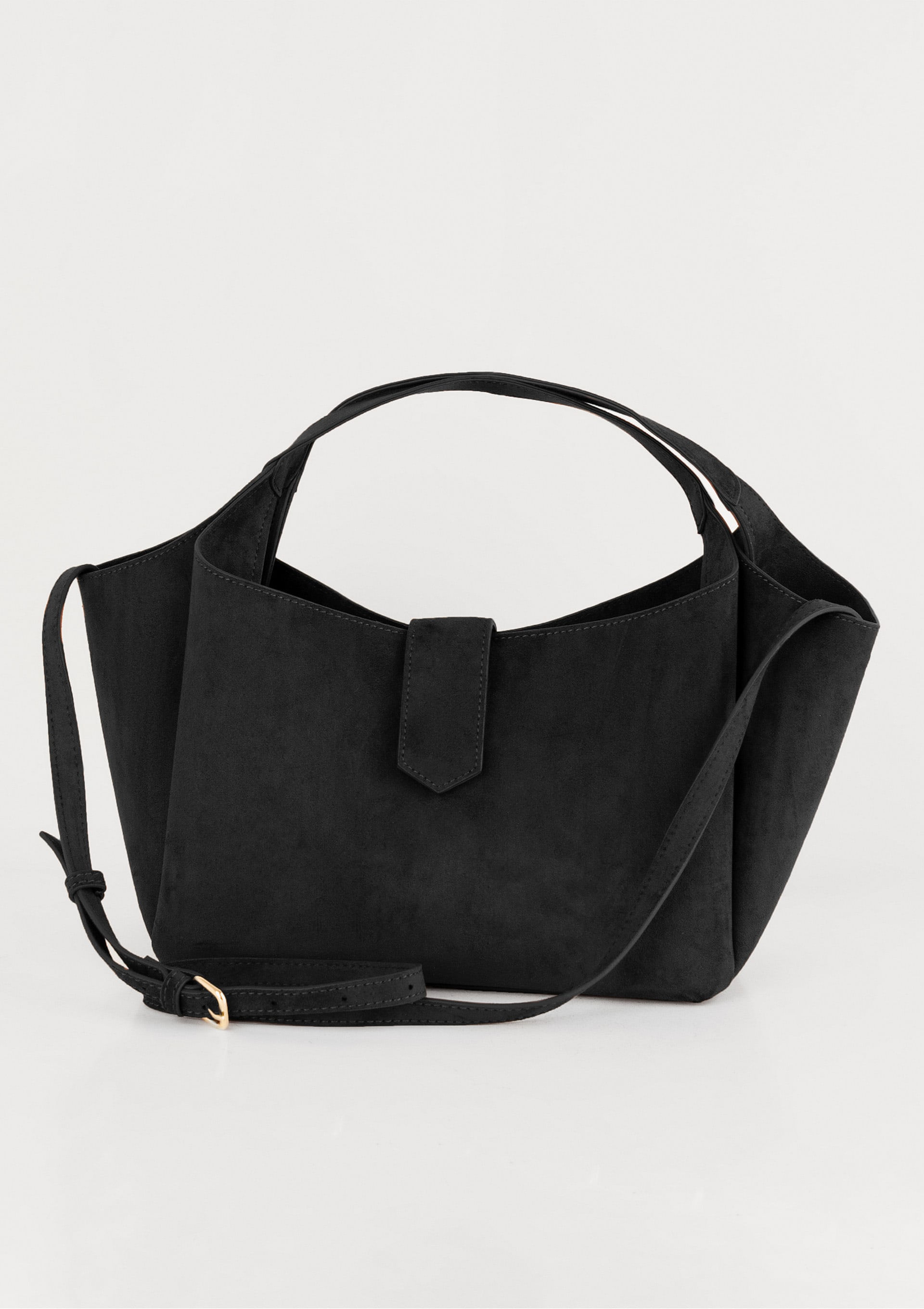 Bolsa Tiracolo Feminina Pequena - Preto