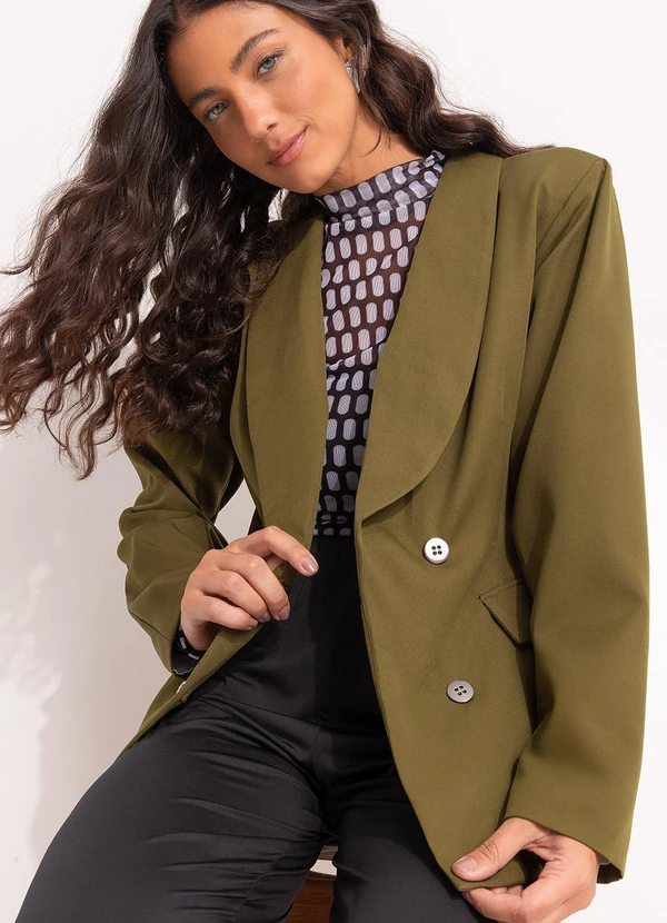 Quintess - Casaco Verde em Alfaiataria