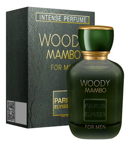 Paris Elysees Intense Woody Mambo For Men EDT 100 ml para masculino