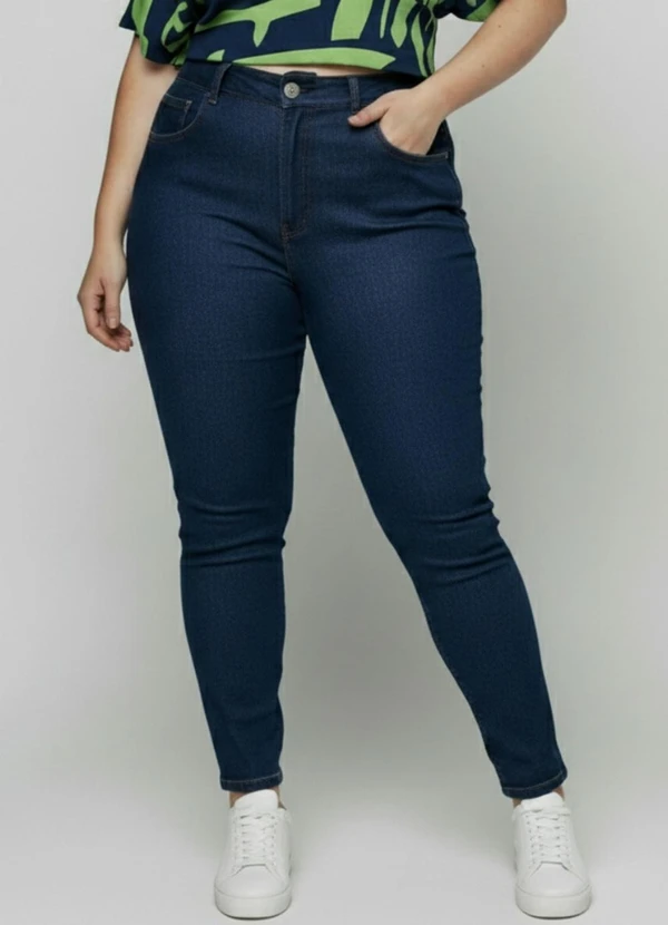 Sawary Jeans - Calça Jeans Plus Size Azul