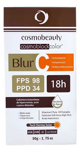 Blur C Vitamina C Pura Fps98 Proteção 18h Cosmobeauty