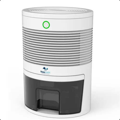 Relaxmedic Drysec Desumidificador Ar Ambiente Elétrico Antimofo 600ml Cor Branco
