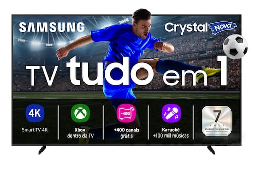 Smart TV 55" 4K Samsung 55U8600F Crystal HDR Tizen Alexa e Xbox Gaming