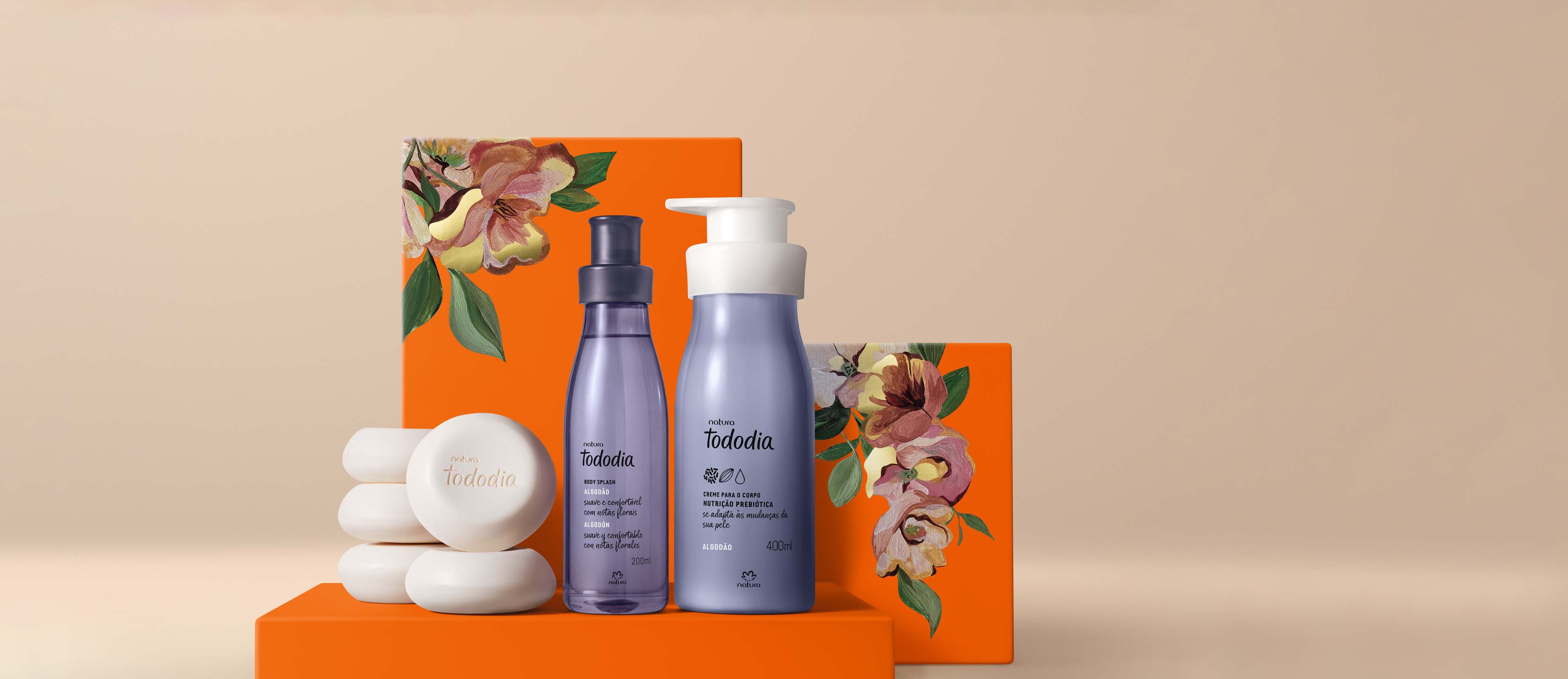 Presente Dia das Mães Natura Tododia Algodão