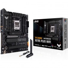 Placa Mãe Asus TUF Gaming X670E-Plus WiFi, Chipset X670, AMD AM5, ATX, DDR5