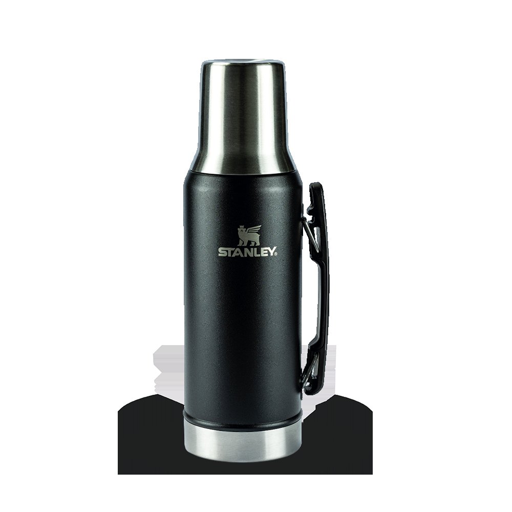 Garrafa Térmica Mate System Matte Black | 1.2L