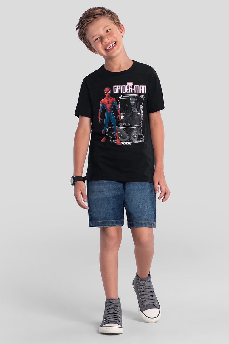 Camiseta teen menino de skate Brandili Young