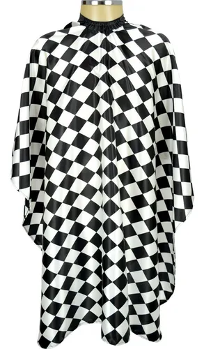 Capa De Corte Cabeleireiro Barbeiro Xadrez