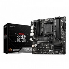 Placa Mãe MSI B550M PRO-VDH, Chipset B550, AMD AM4, mATX, DDR4