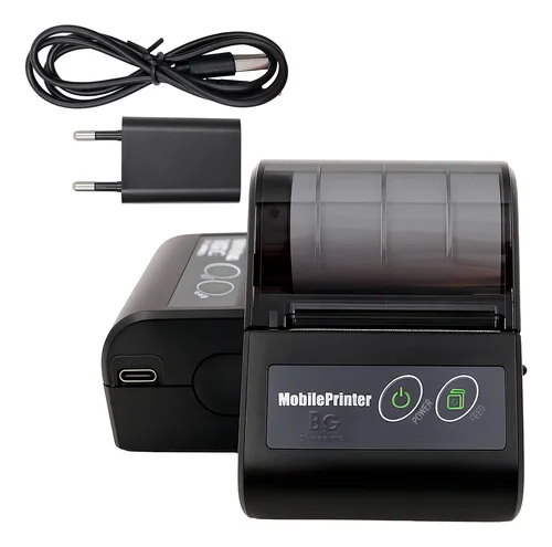 Mini Impressora Portatil Bluetooth 58mm Android