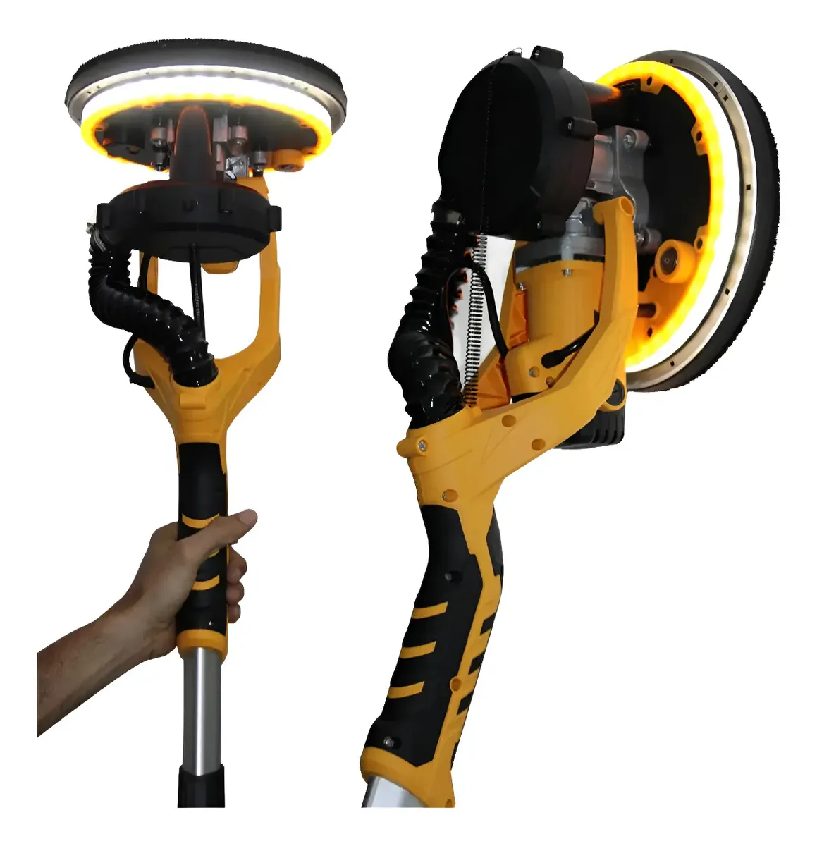 Lixadeira Elétrica De Parede E Teto 1000w Led E Acessórios
