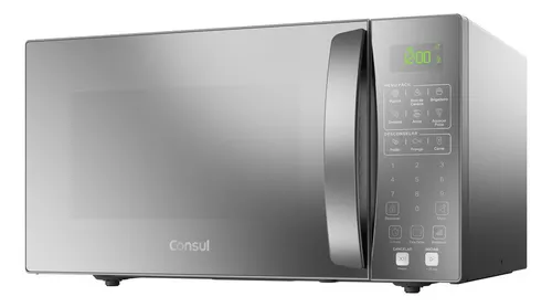 Micro-ondas 32 Litros Cms46ar Cinza Consul 127v