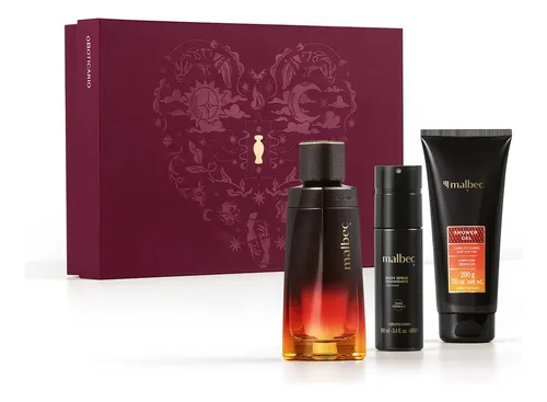 Kit Presente Malbec X O Boticário Masculino Original